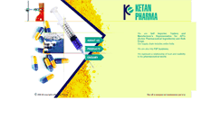 Desktop Screenshot of ketanpharma.com